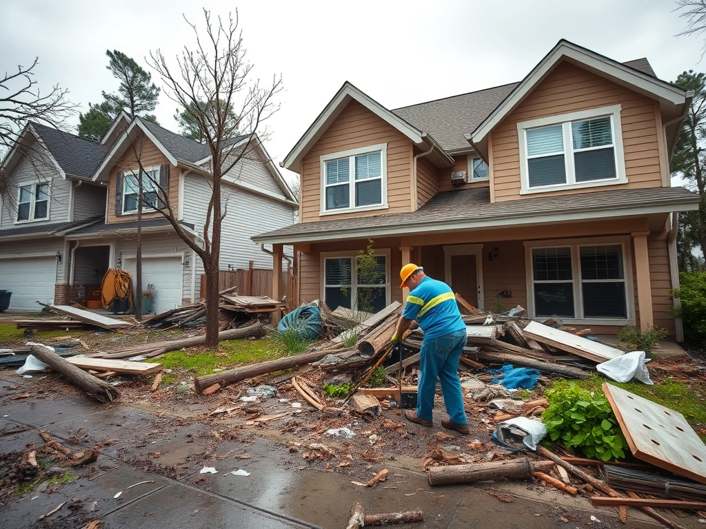 Storm and Natural Disaster Damage Cleanup